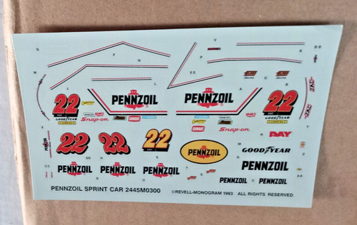 Revell monogrm pennzoil sprint - revell/monogrm,